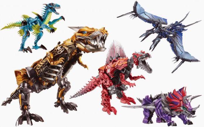 transformátory hračky dinobots