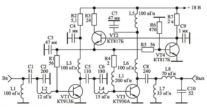 výpočet tranzistorového zesilovače