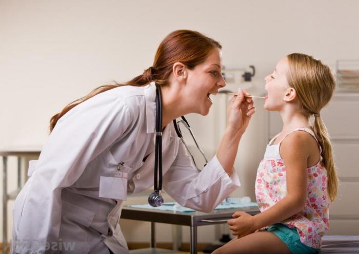 trattamento dell'angina nei bambini