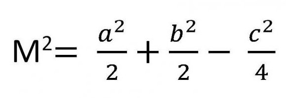 Средња формула квадратне дужине