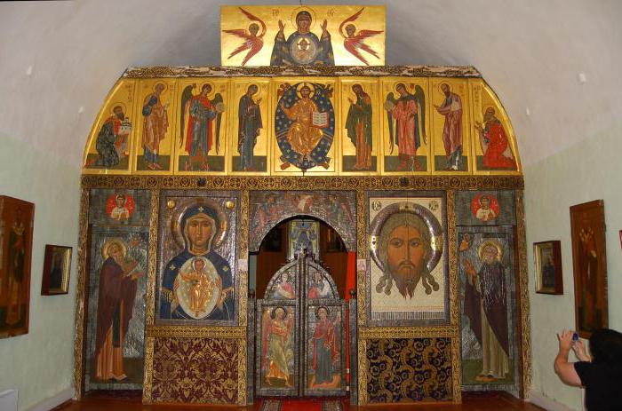 Icone della cattedrale della Trinità di Pskov