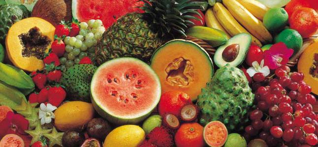 tropického ovoce