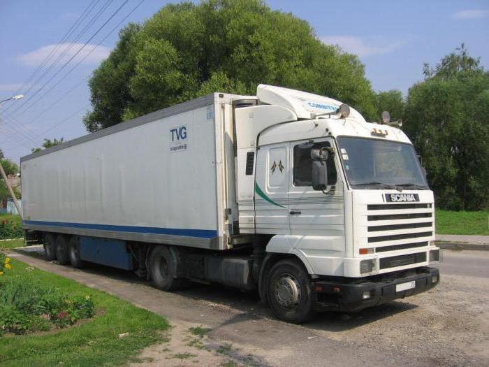 камион за камион "Scania"