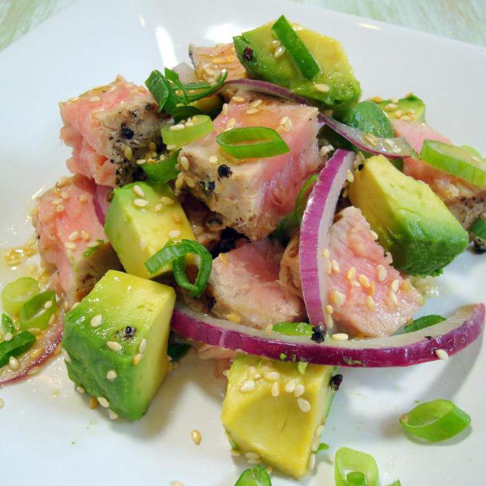 lahodný salátový recept na tuňáky s fotografiemi