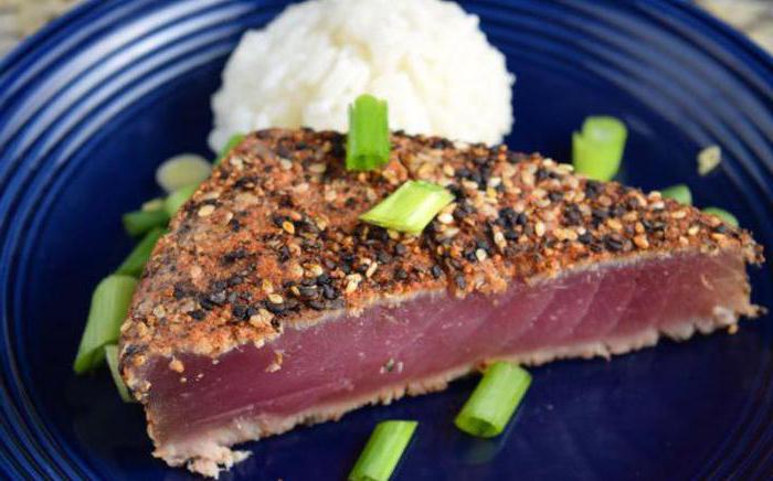 przepisy na steki z tuńczyka