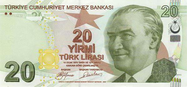 Заглавие на турски пари