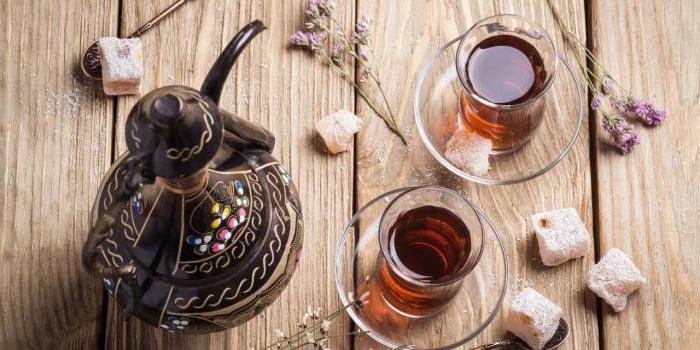 Turecký práškový čaj