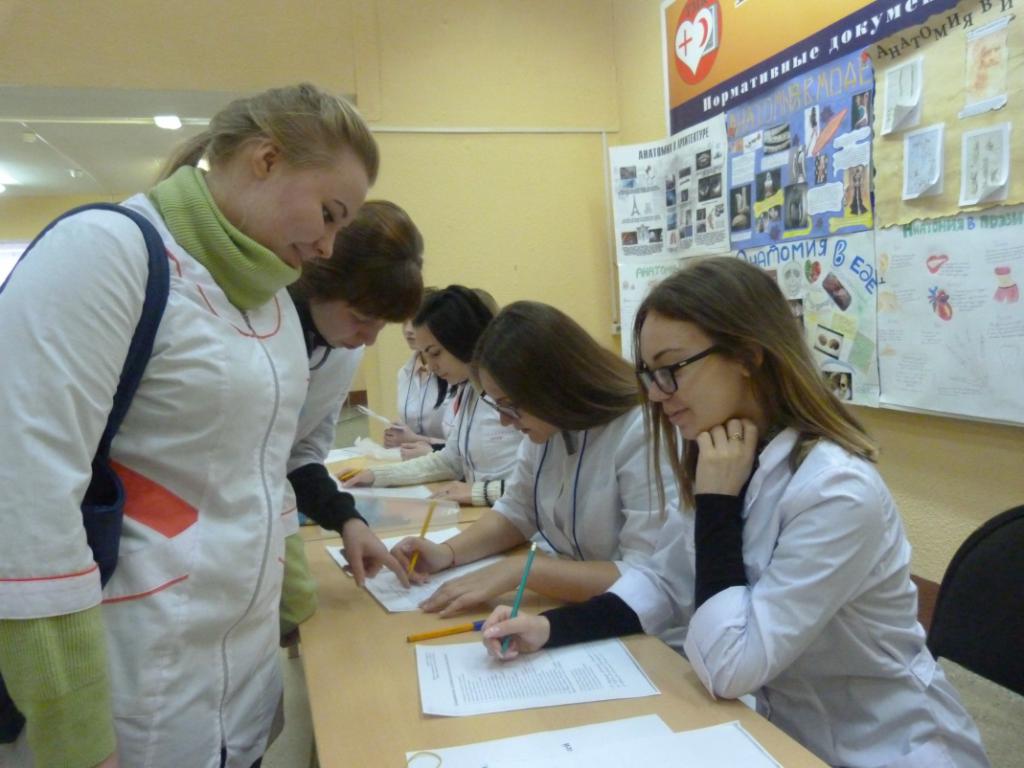 Pokročilé školení na Tver Medical College