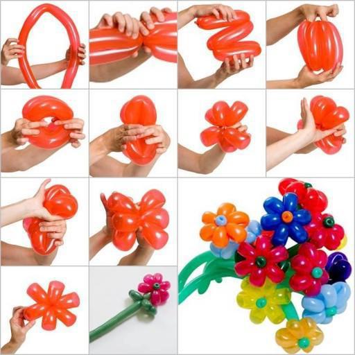kako napraviti figurice od balona