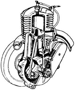 dvoudobý motor
