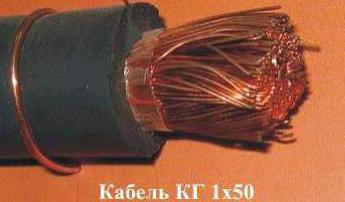 спецификации на кабела kg
