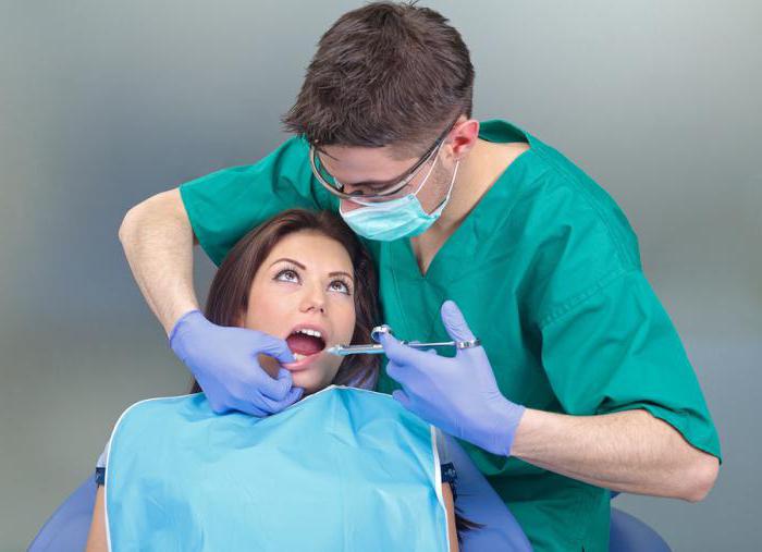 vrste lokalne anestezije v zobozdravstvu