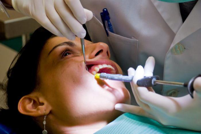 typy anestezie vedení v stomatologii