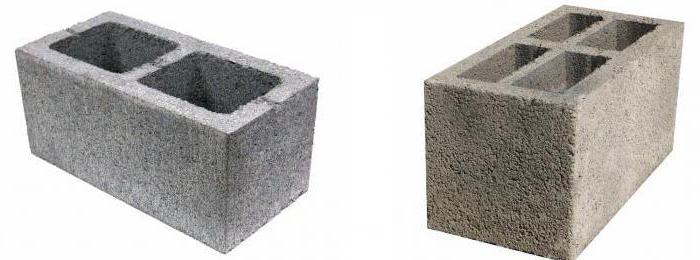 видове строителни блокове