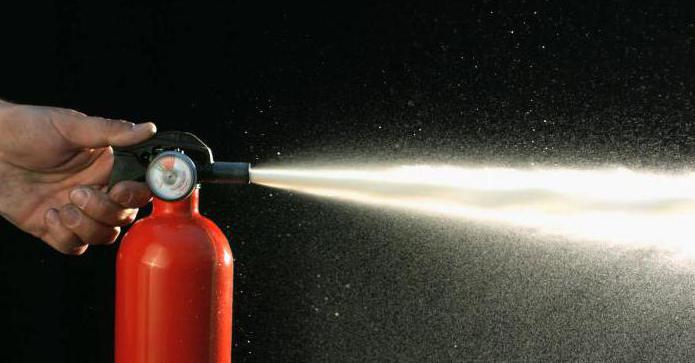 izbor vrste aparata za gašenje požara