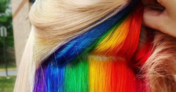 tipi di capelli colorazione con nomi