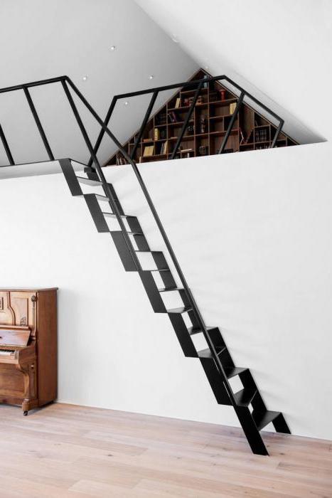 tipi di scale per l'attico