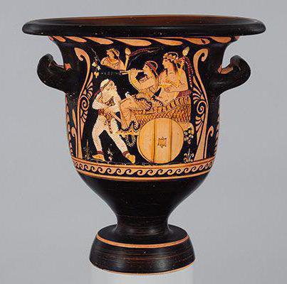 crno-figurirane vaze drevne Grčke