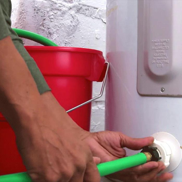 свързване на водонагревател с водоснабдителната схема