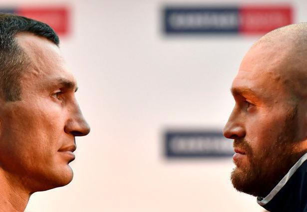 Klitschko a Tyson Fury