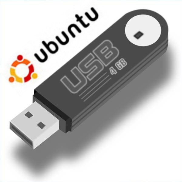 zaváděcí flash disk ubuntu