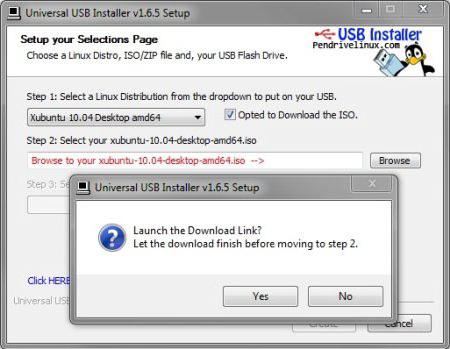 bootovací flash disk ubuntu z oken