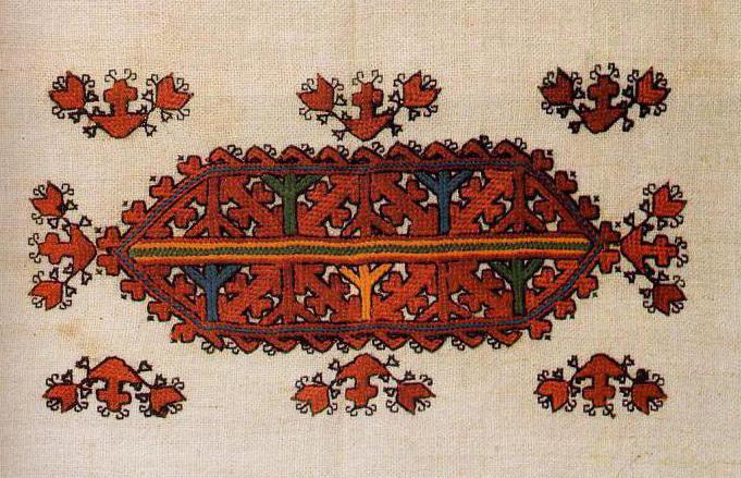 Udmurtski folk ornament.