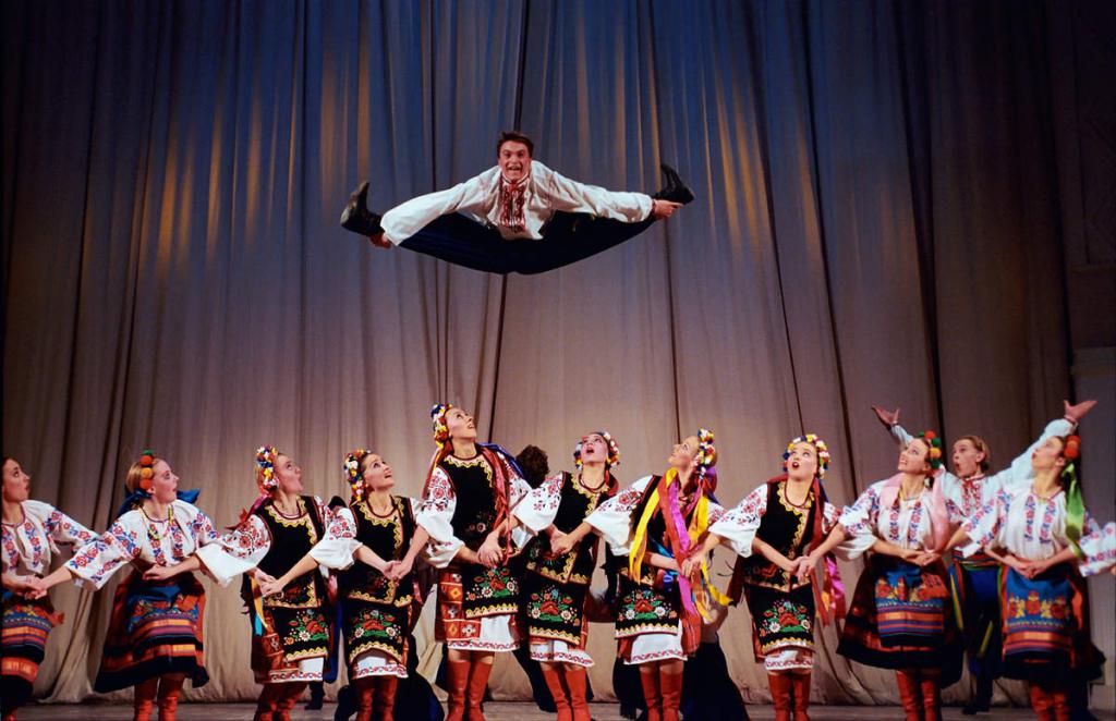 Ukrajinska ljudska glasba za ples