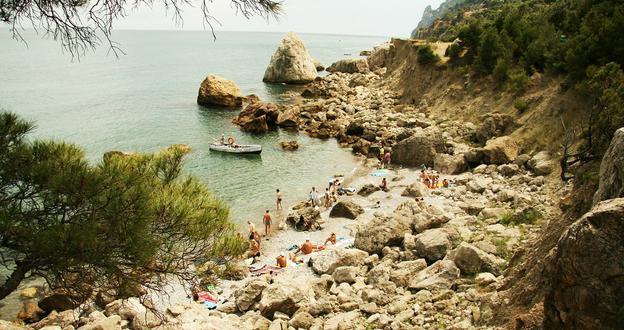 Krym pláží