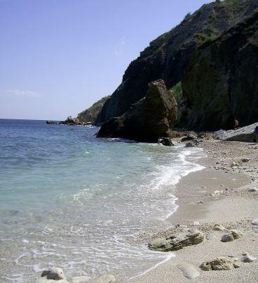 spiagge selvagge della Crimea