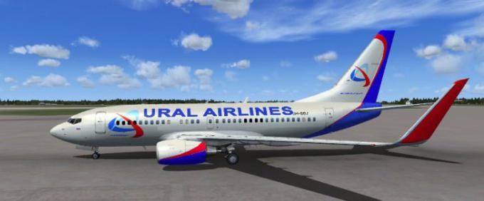 Rotaie diritte Ural Airlines