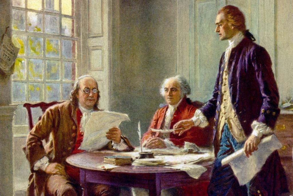 Adams, Franklin, Jefferson