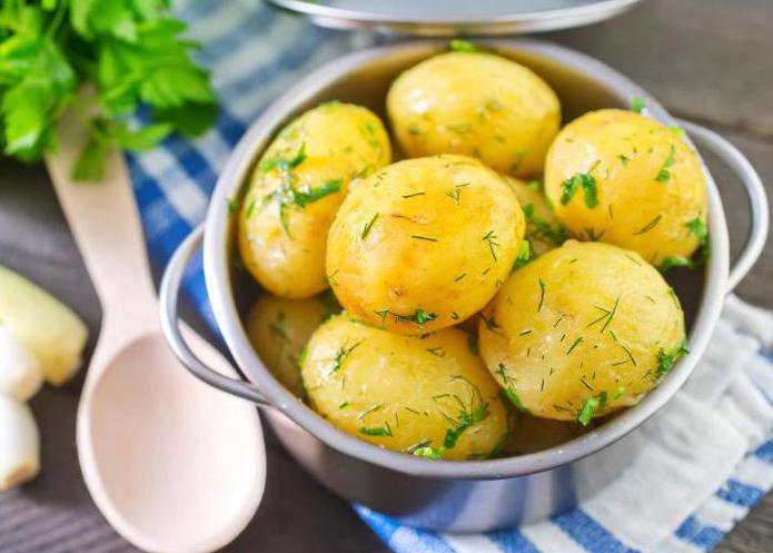 nutriční a energetickou hodnotu brambor