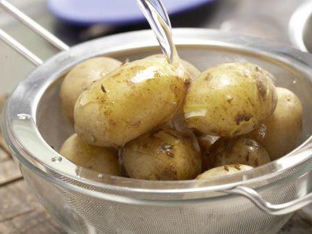 wartość odżywcza gotowanych ziemniaków