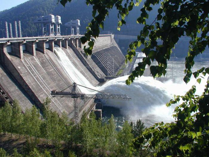 Снимка на Усть-Илимска хидроелектроцентрала