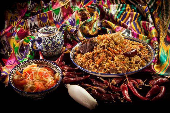 recepty uzbecké domácí kuchyně