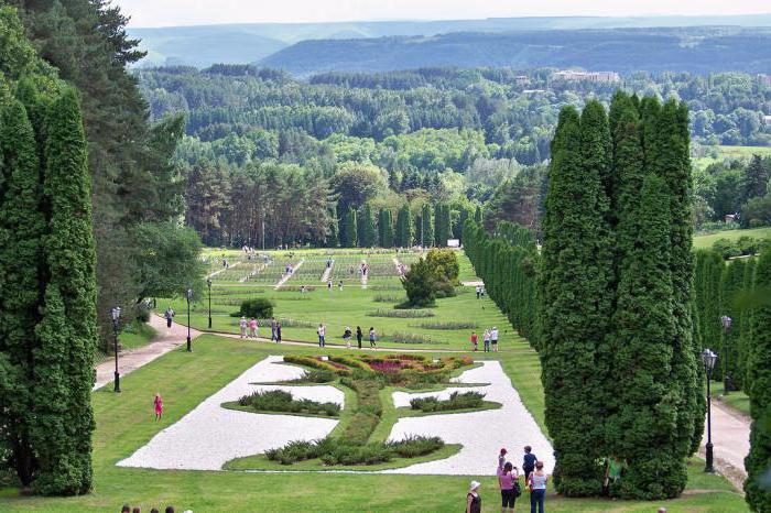 Park v Kislovodsku údolí růží