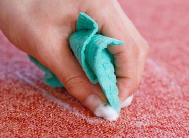 Sparisci la polvere per i tappeti