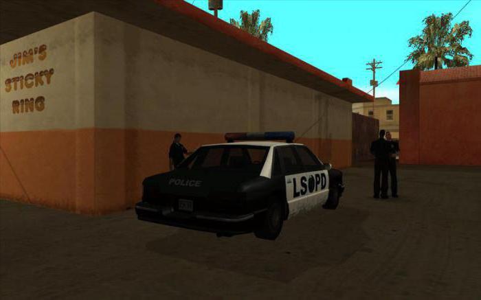 Kódy GTA San Andreas od policajtů