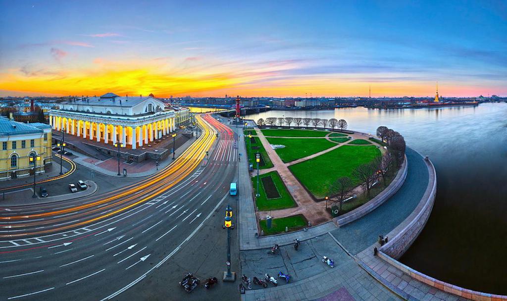 Petrohrad Vasilyevský ostrov