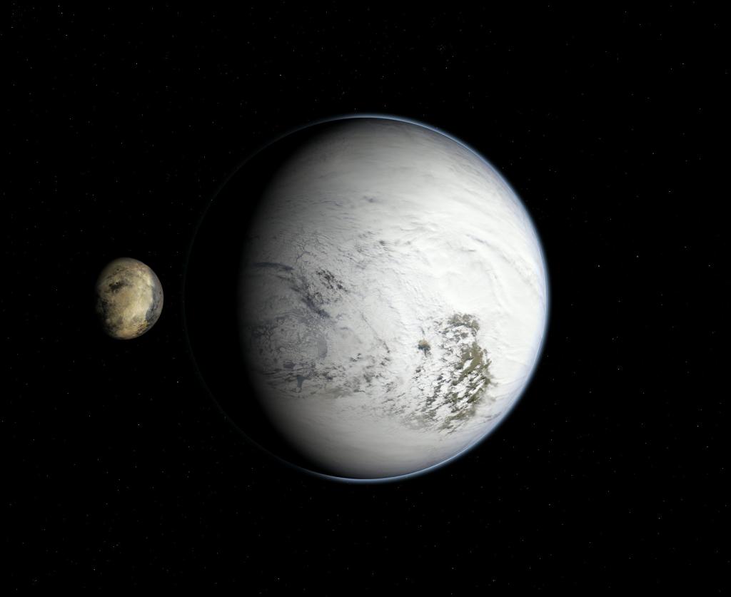 Вид на екзопланети