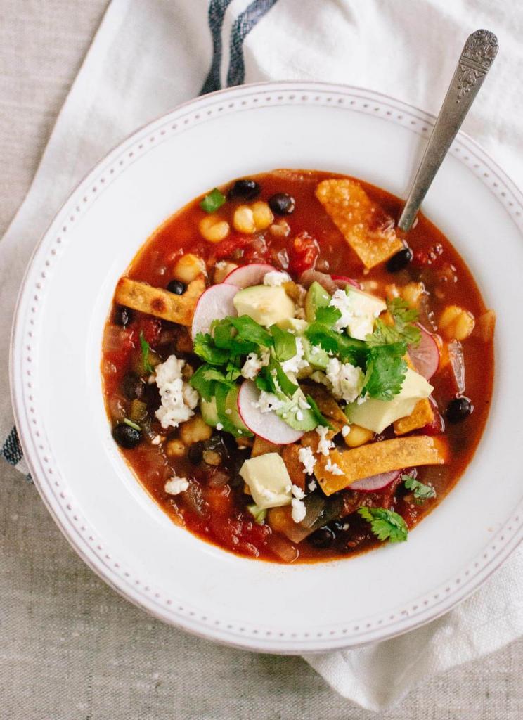 рецепти за вегетариански супи са най-много
