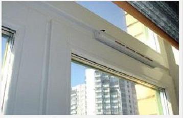 Montaža ventilacijskih ventilov na plastičnih oknih