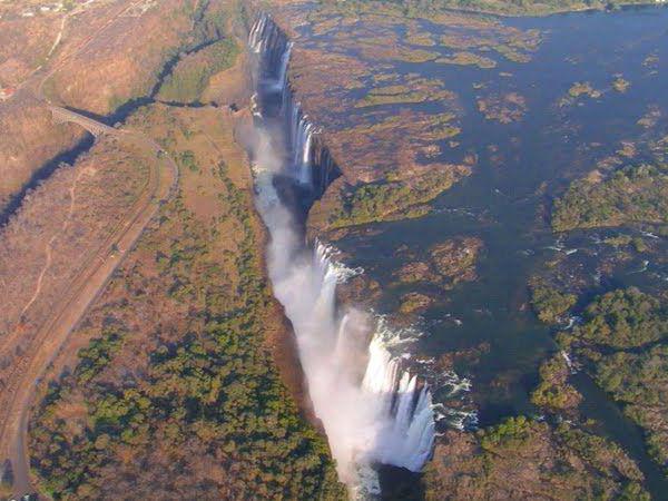 Ливингстън Африкански водопад