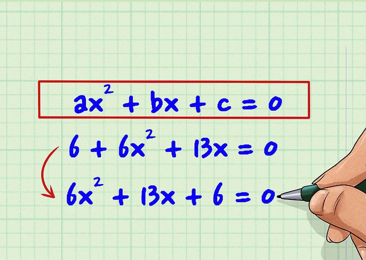 Квадратна једначина и пример