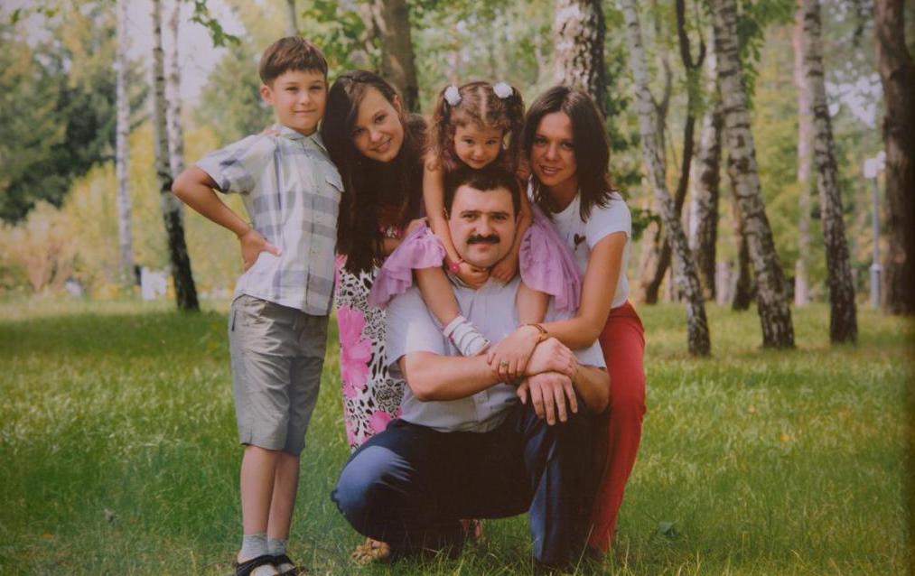 Viktor Lukašenko a jeho rodina