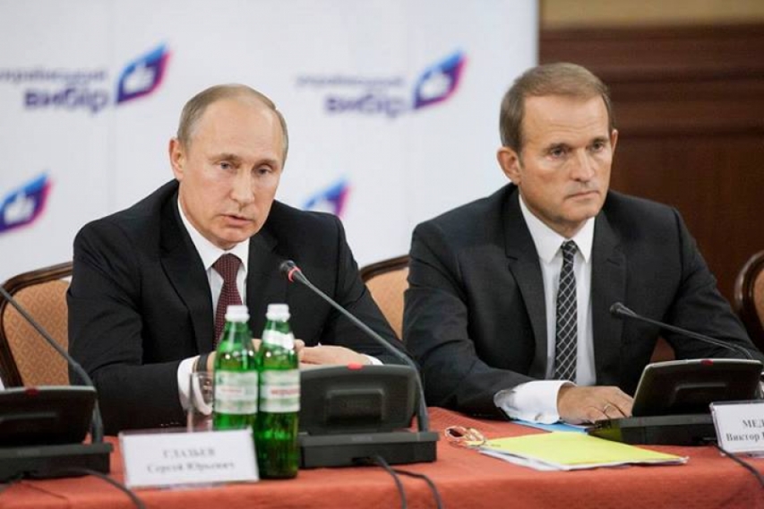 Medvedchuk in Putin