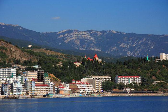 Cliff village Crimea