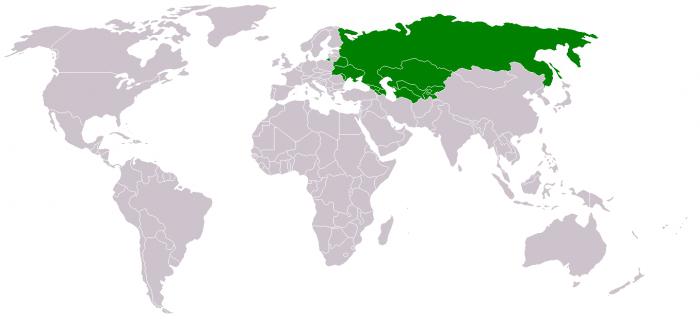 Списък на безвизовите страни за руснаците