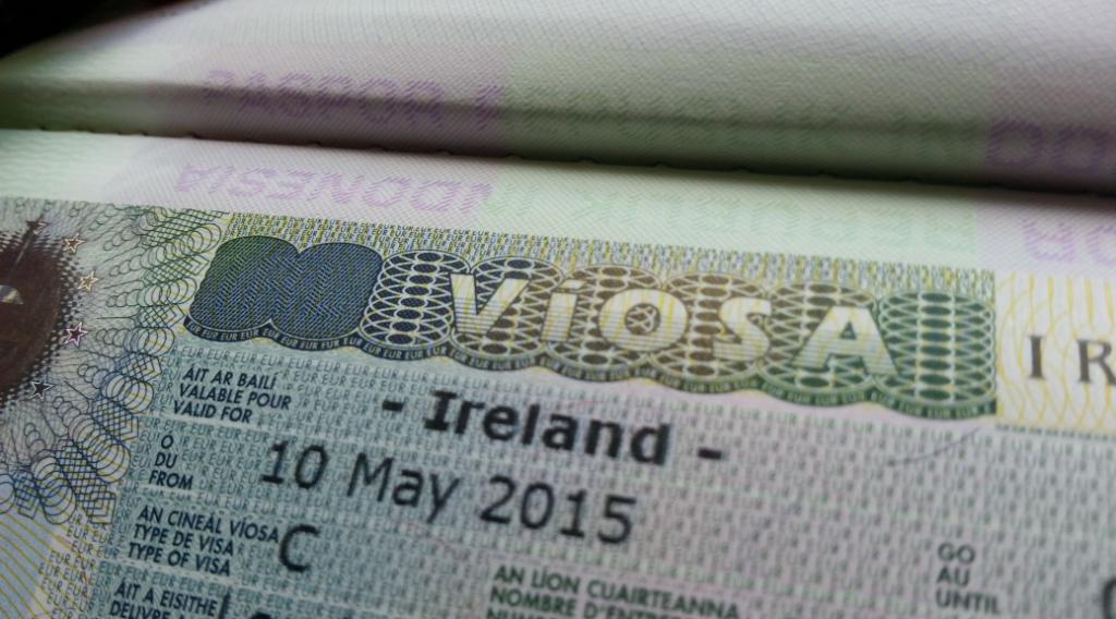 Irsko schengenských víz